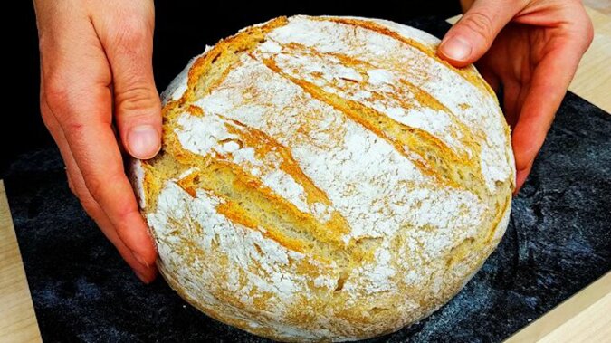 Ich kaufe kein Brot mehr: Ich backe es nach einem einfachen Rezept, ohne den Teig mit den Händen zu kneten